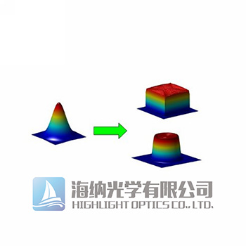 带聚焦的光束整形器